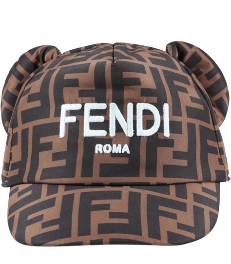 cappello donna fendi logo|Cappelli Fendi in Poliestere Marrone taglia 54 cm .